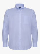 BLUE REGULAR FIT MR SHIRT. BLUE