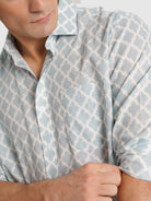 CAMISA CRU MANGA COMPRIDA REGULAR FIT MR. BLUE