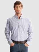 CAMISA AZUL REGULAR FIT MR. BLUE