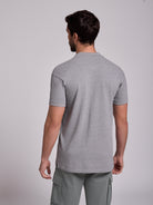 POLO GRIS MANGA CORTA REGULAR FIT MR. AZUL