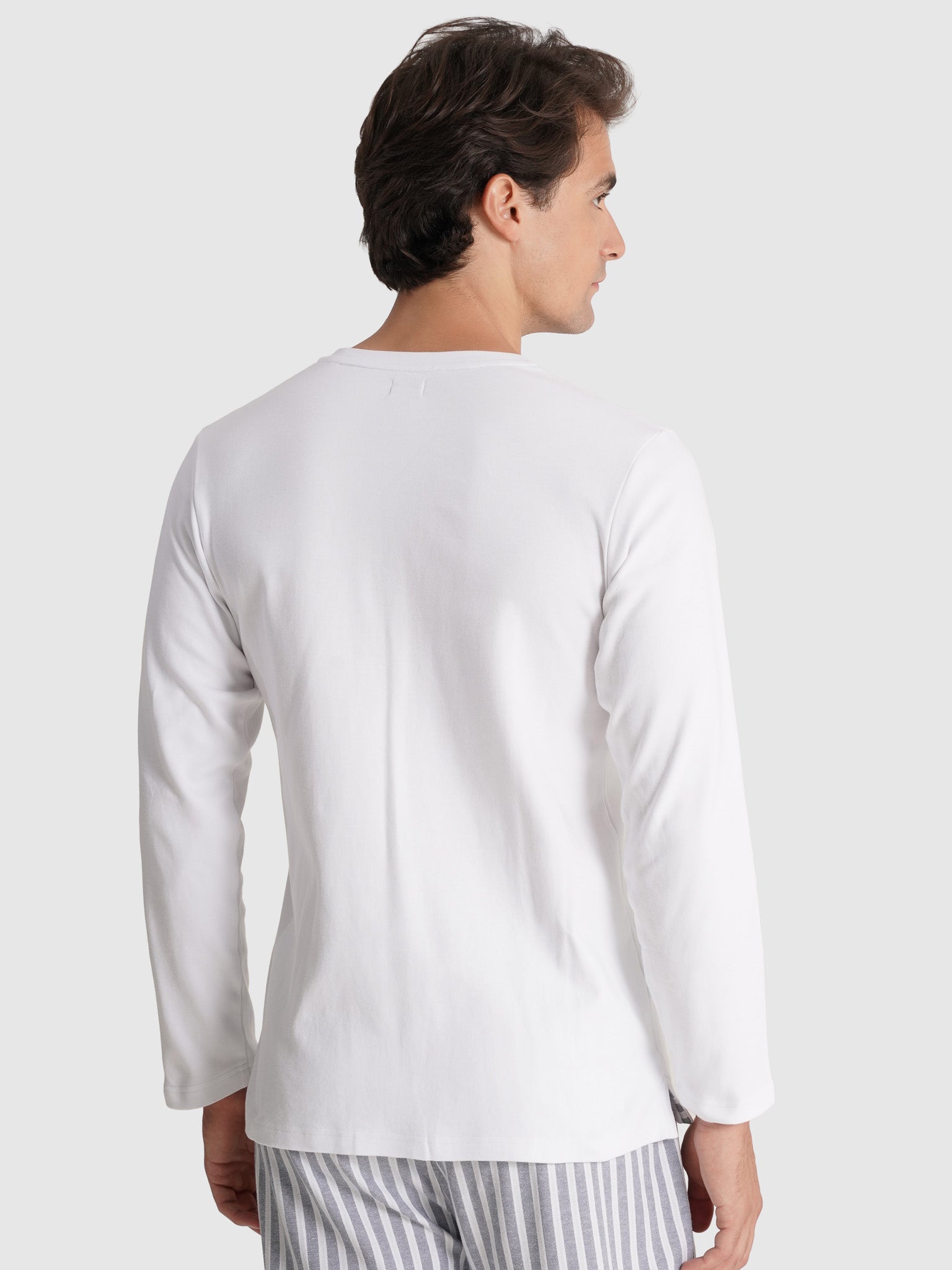 Pijama Azul Manga Comprida Regular Fit Mr. Blue