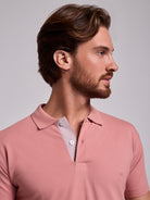 PINK SHORT SLEEVE POLO REGULAR FIT MR. BLUE