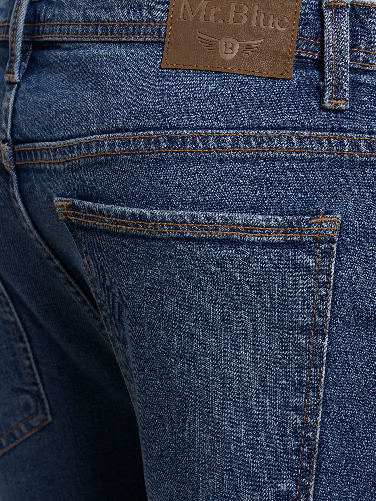 BLUE SLIM FIT JEANS MR. BLUE