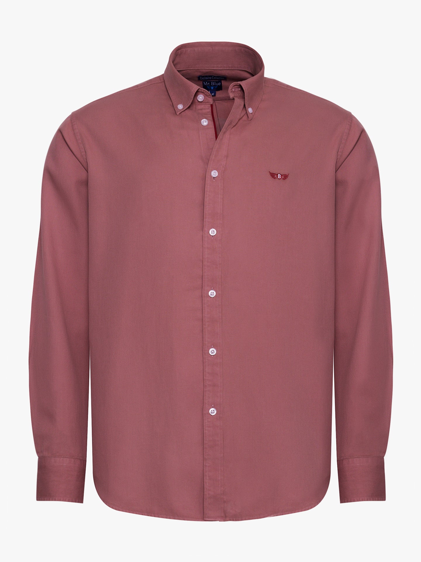 PINK REGULAR FIT MR SHIRT. BLUE