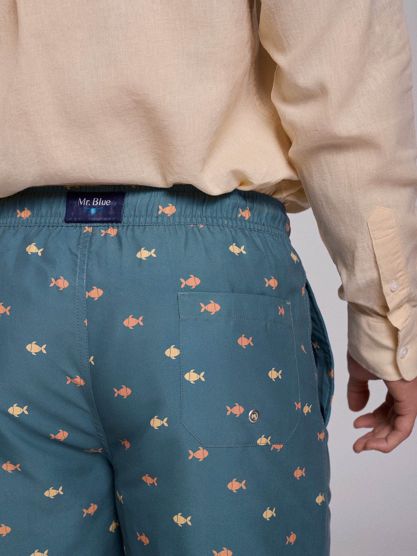 Fato Banho Verde Regular Fit Mr. Blue