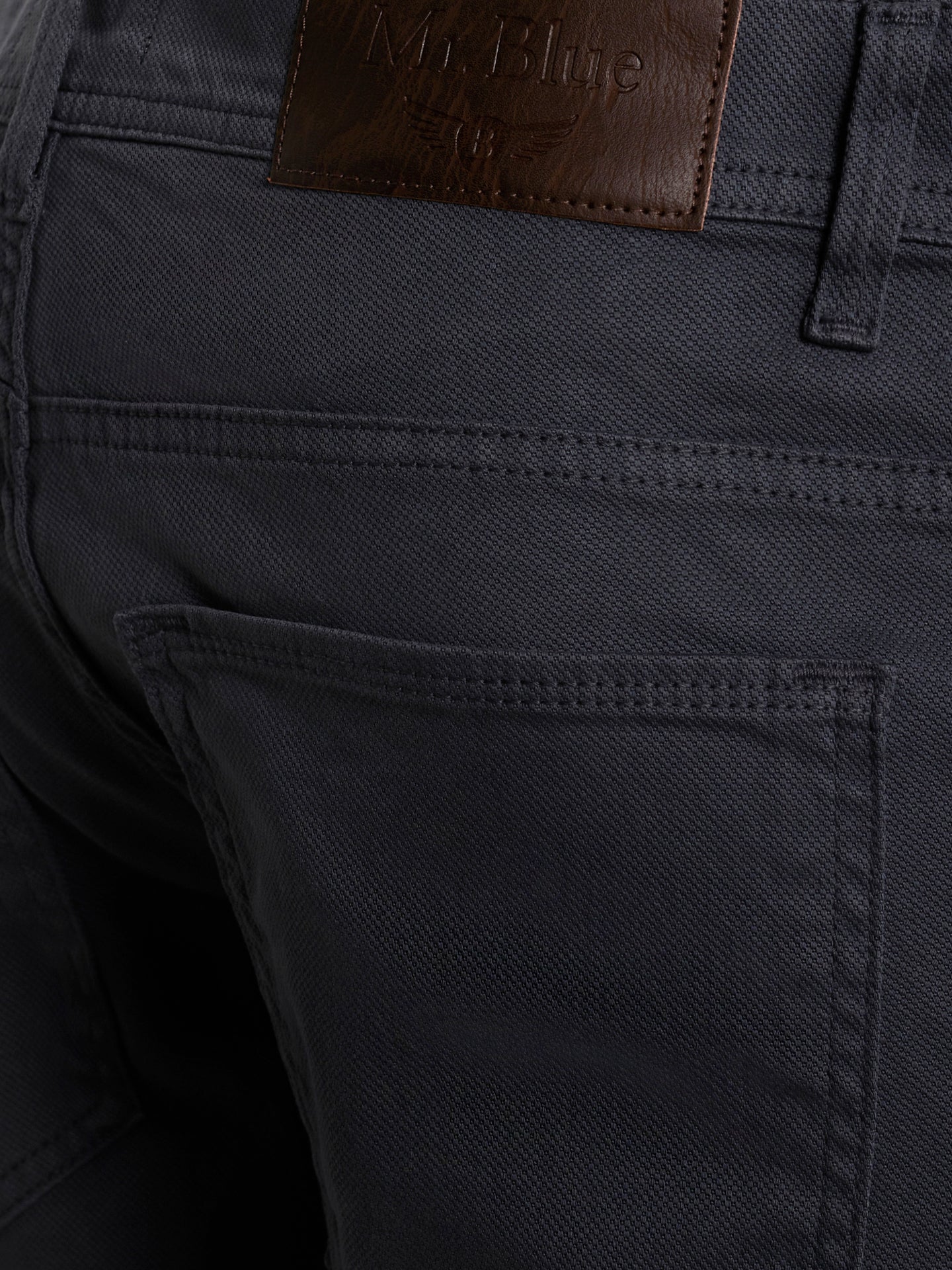 GRAY SLIM FIT MR. BLUE