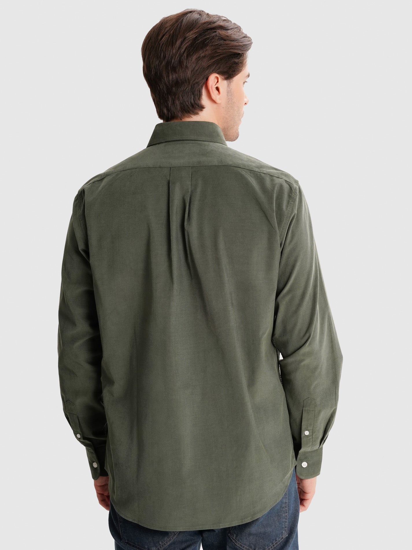 CAMISA MR VERDE REGULAR FIT. AZUL