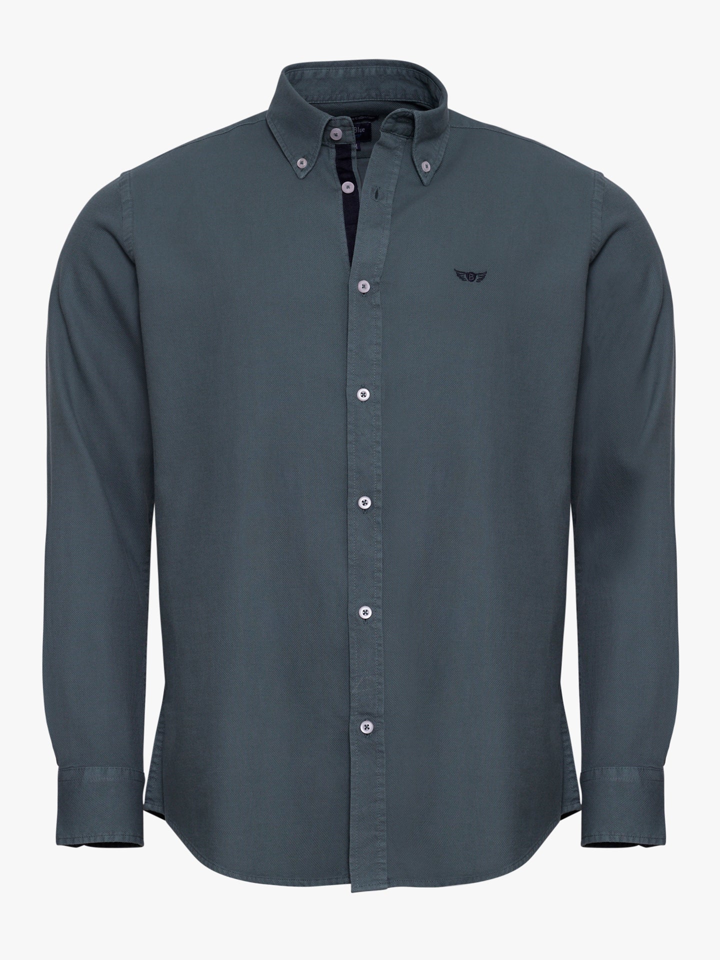 CAMISA MR VERDE REGULAR FIT. AZUL