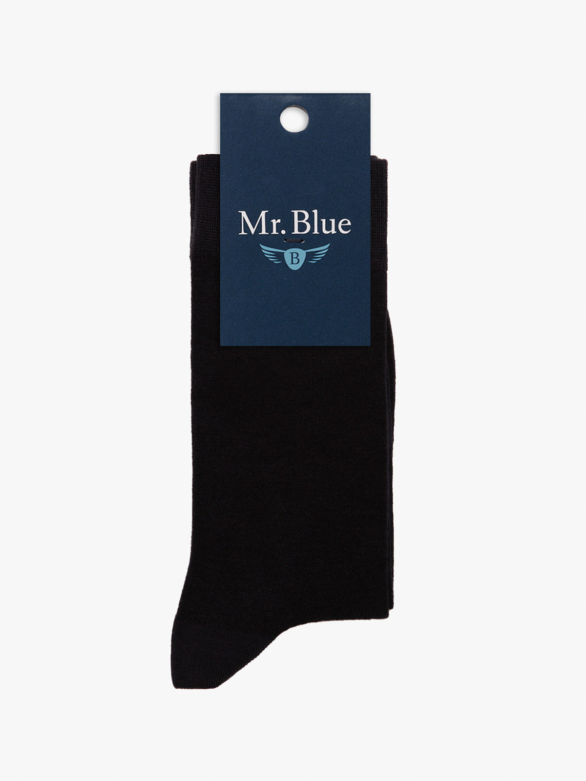 MEIAS BAMBOO REGULAR FIT CINZENTAS LISAS MR. BLUE