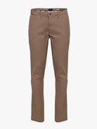 PANTALÓN ESTRUCTURA SLIM FIT BEIGE MR. AZUL