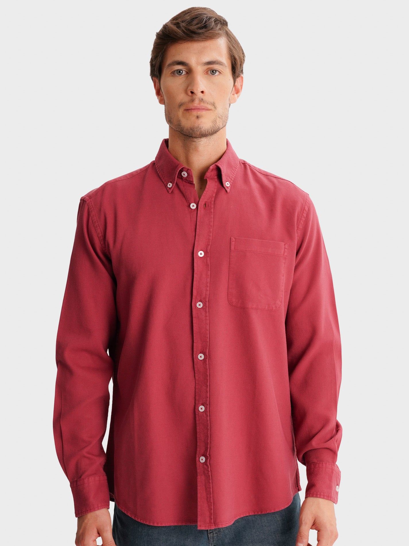 CAMISA MR ROJA REGULAR FIT. AZUL