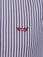 CAMISA ALGODÃO AZUL MANGA COMPRIDA REGULAR FIT MR. BLUE