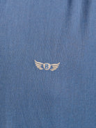 CAMISA LINHO AZUL MANGA COMPRIDA REGULAR FIT MR. BLUE