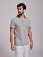 POLO VERDE MANGA CORTA REGULAR FIT MR. AZUL