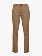 CALÇAS CASTANHAS SLIM FIT MR. BLUE