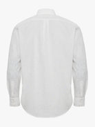 Camisa Regular Fit Lino Blanca Mr. Blue