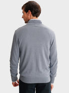 JERSEY FINO AZUL MANGA LARGA REGULAR FIT MR. AZUL