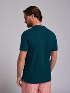 POLO VERDE MANGA CORTA REGULAR FIT MR. AZUL