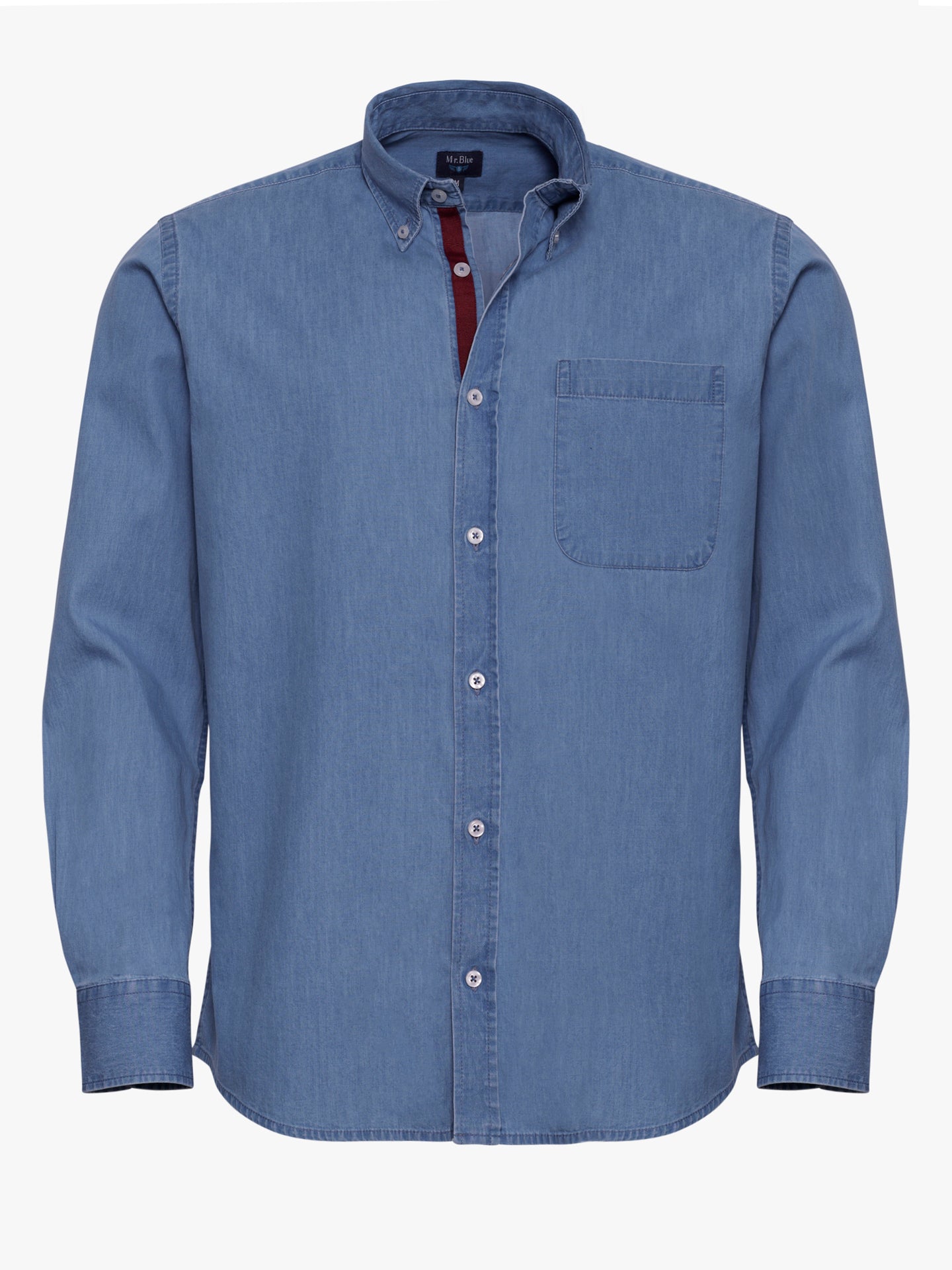 CAMISA MR AZUL REGULAR FIT. AZUL