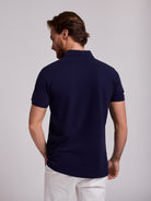 POLO AZUL MANGA CORTA REGULAR FIT MR. AZUL