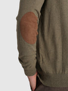 Pullover Caxemira Verde Manga Comprida Regular Fit Mr. Blue