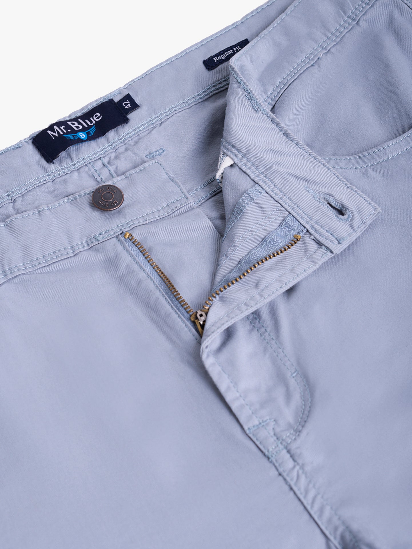 ALGODÓN AZUL REGULAR FIT MR. AZUL