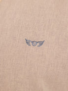 Camisa Linho Amarela Manga Comprida Regular Fit Mr. Blue