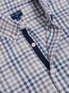 CAMISA ALGODÓN AZUL MANGA LARGA REGULAR FIT MR. AZUL