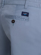 BERMUDA DE ALGODÓN AZUL REGULAR FIT MR. AZUL