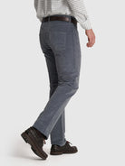 Calça Algodão Azuis Slim Fit Mr. Blue