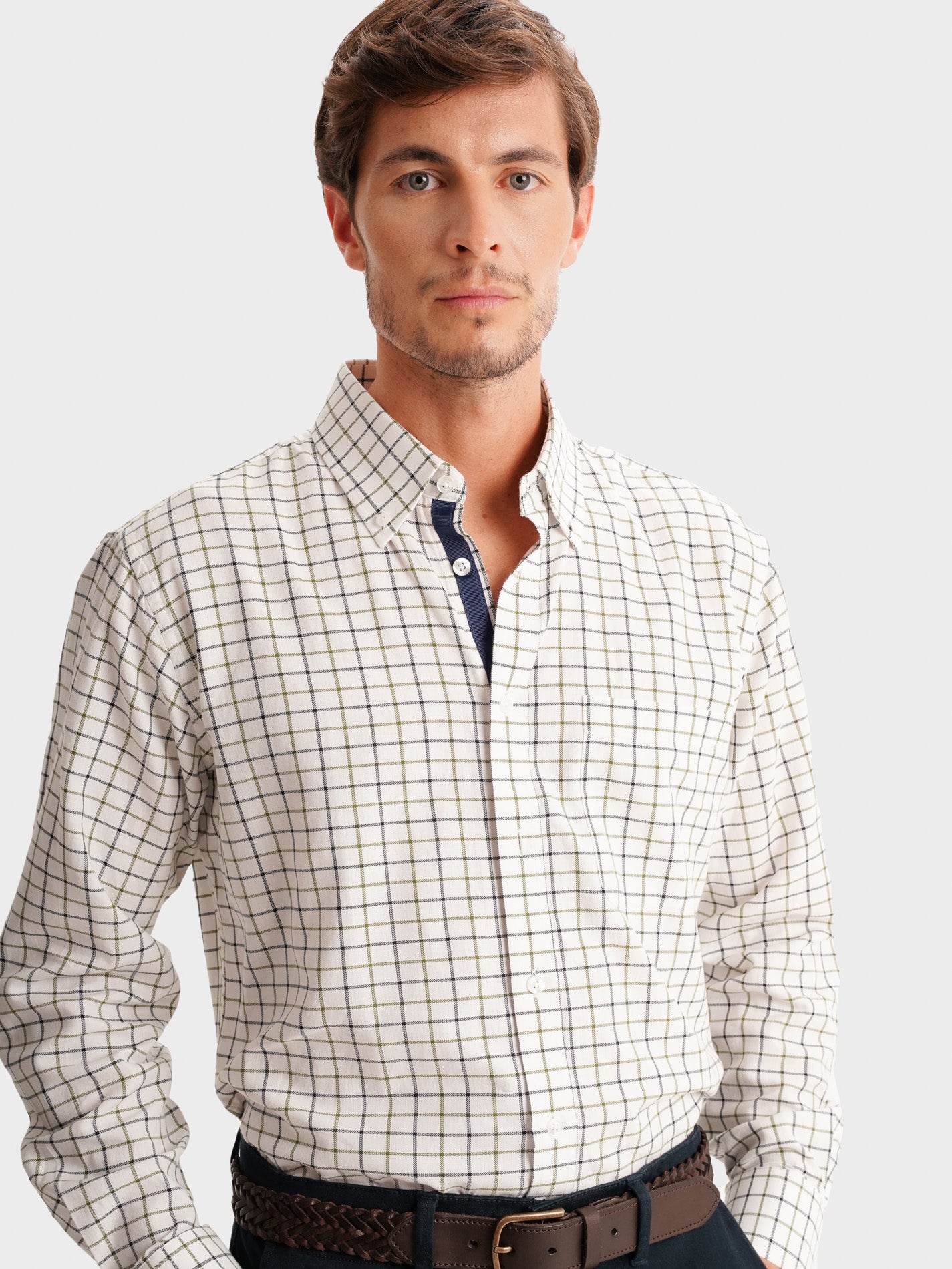 CAMISA MR AZUL REGULAR FIT. AZUL