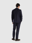 FATO AZUL MANGA COMPRIDA REGULAR FIT MR. BLUE