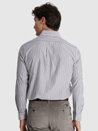 Camisa Algodão Azul Manga Comprida Regular Fit Mr. Blue