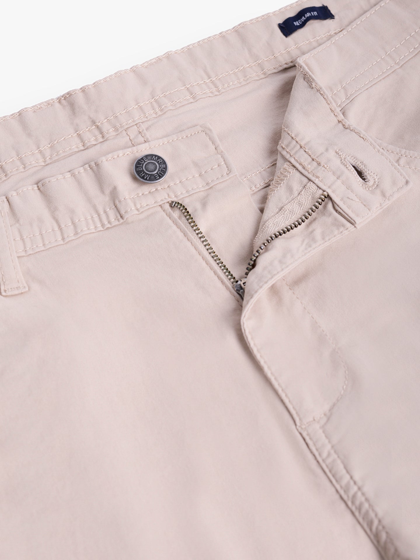 ALGODÓN BEIGE REGULAR FIT MR. AZUL