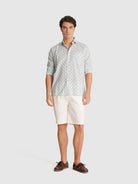 CAMISA CRU MANGA COMPRIDA REGULAR FIT MR. BLUE