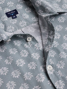 Camisa Regular Fit Popelina Verde Mr. Blue