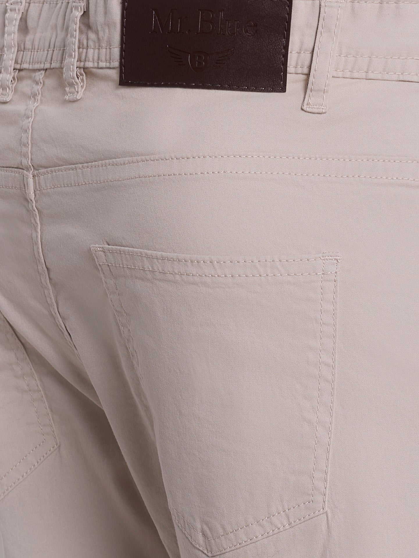 ALGODÓN BEIGE REGULAR FIT MR. AZUL