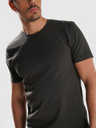 T-SHIRT PIQUET CINZENTA MANGA CURTA REGULAR FIT MR. BLUE