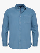 CAMISA MR VERDE REGULAR FIT. AZUL