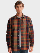 SOBRECAMISA NARANJA REGULAR FIT MR. AZUL