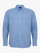CAMISA LINO AZUL MANGA LARGA REGULAR FIT MR. AZUL