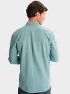 CAMISA MR VERDE REGULAR FIT. AZUL