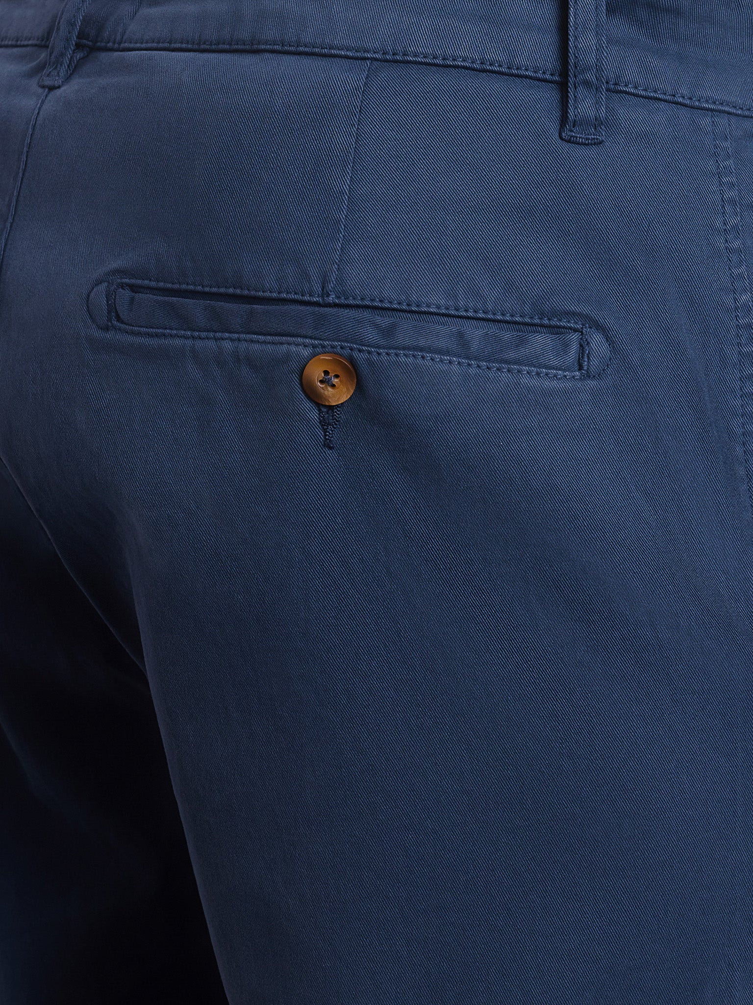 BLUE REGULAR FIT TROUSERS MARK BELLUCCI