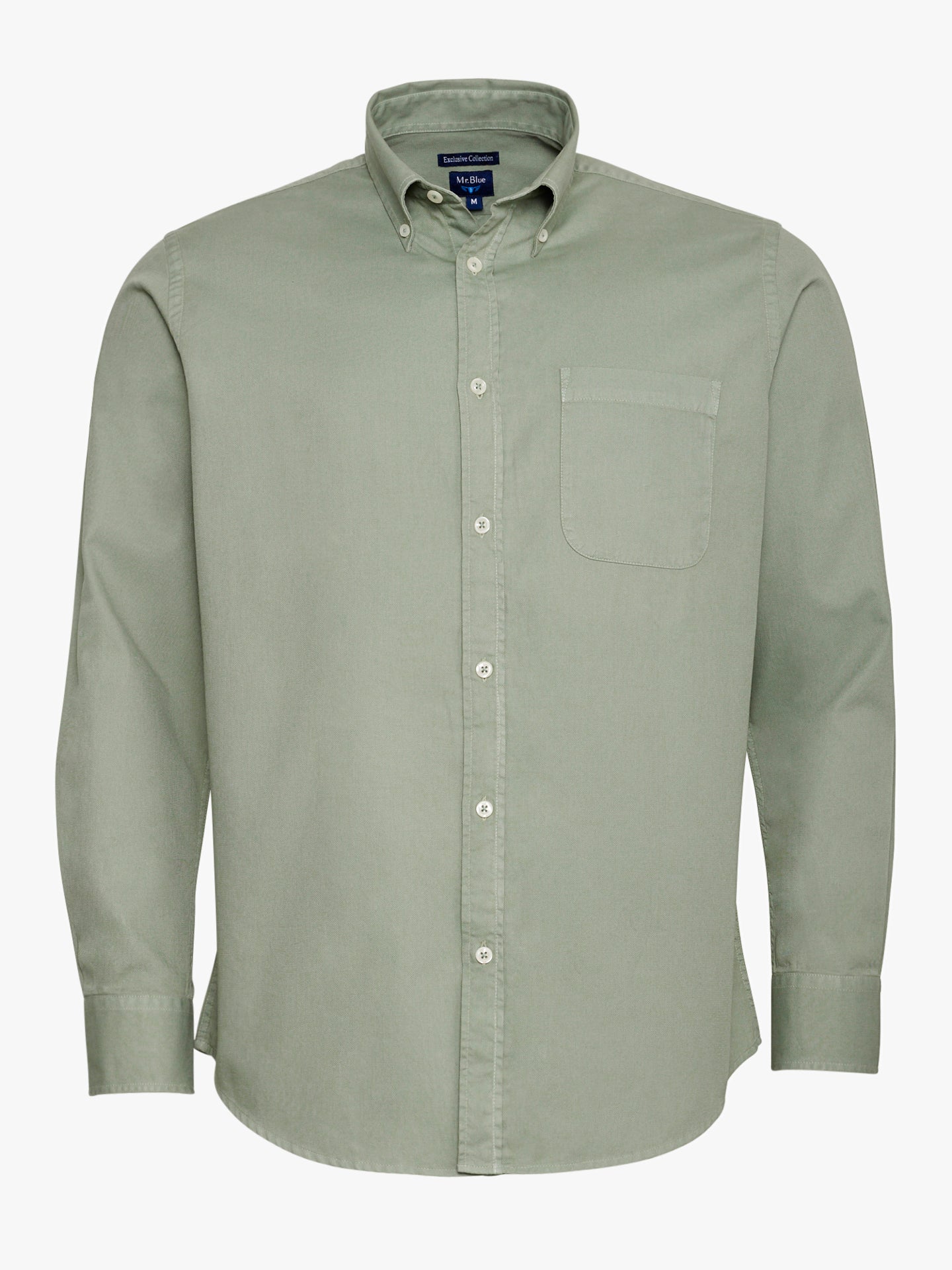 CAMISA MR VERDE REGULAR FIT. AZUL