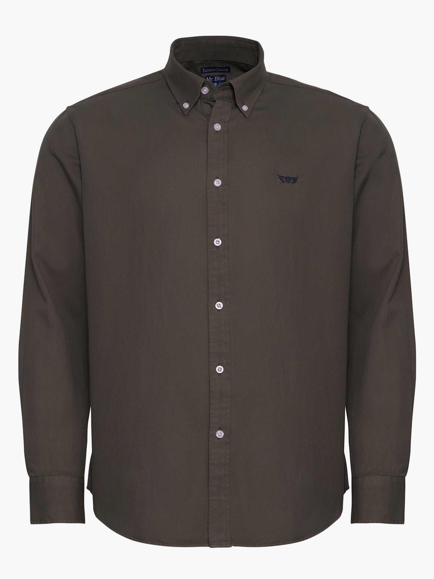 CAMISA MR VERDE REGULAR FIT. AZUL