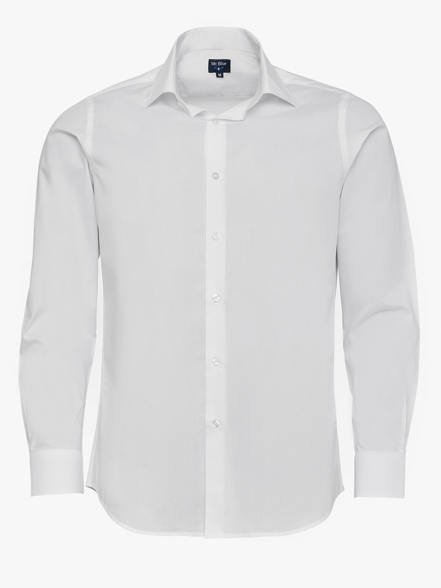 CAMISA MR BLANCA SLIM FIT. AZUL