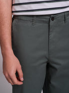 PANTALÓN ALGODÓN VERDE REGULAR FIT MR. AZUL