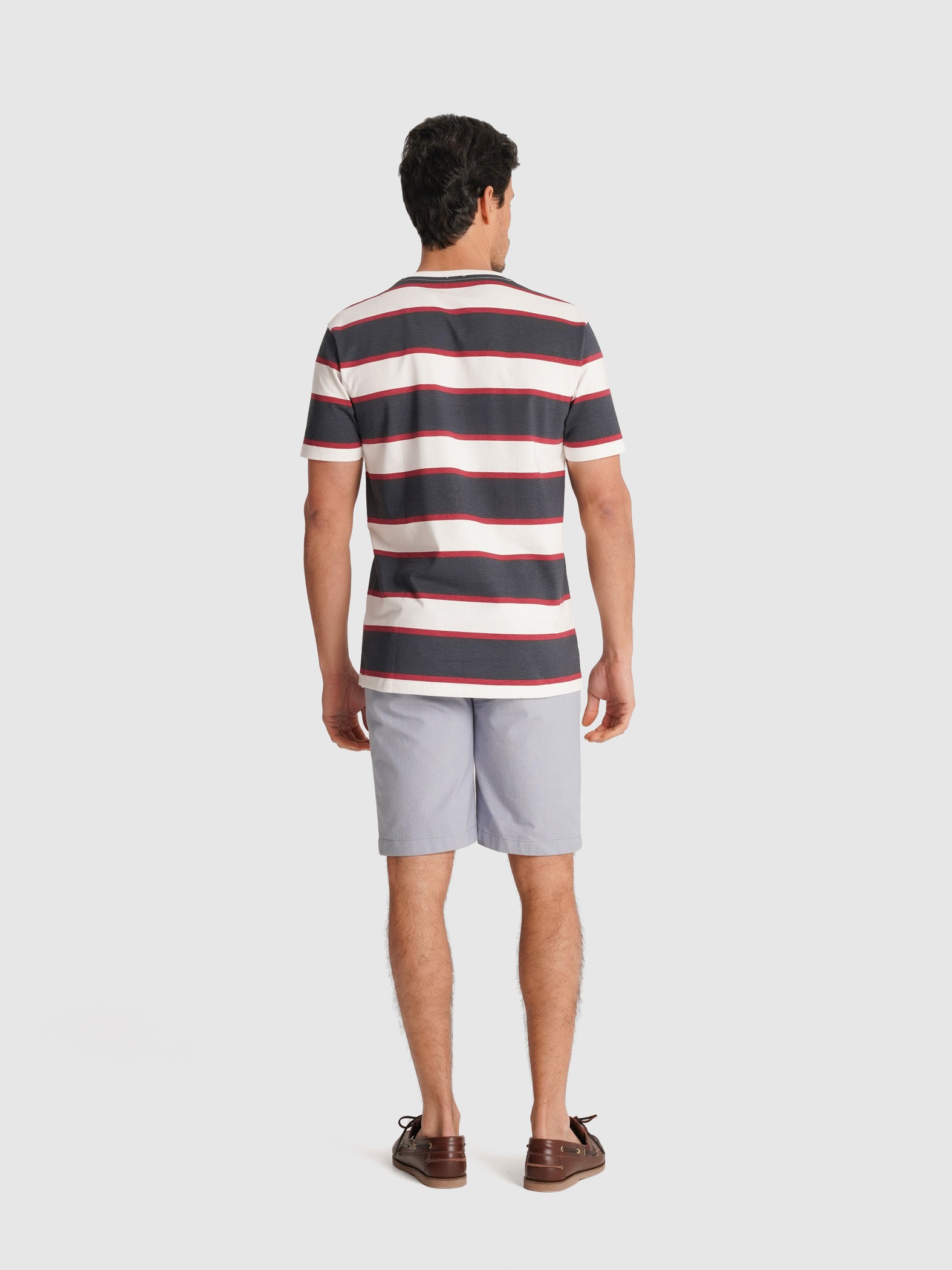 T-SHIRT AZUL MANGA CURTA REGULAR FIT MR. BLUE