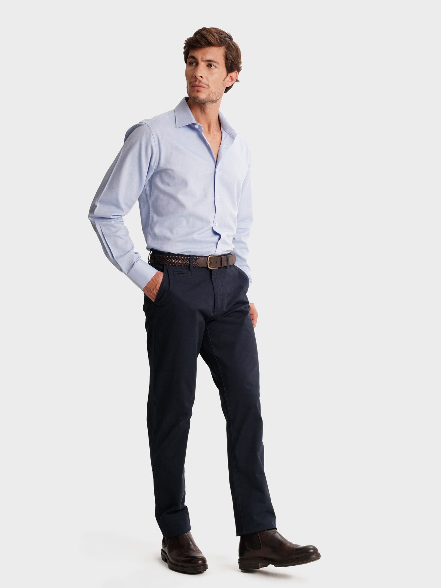 PANTALÓN AZUL SLIM FIT MR. AZUL