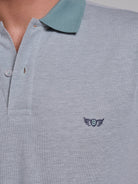 POLO VERDE MANGA CORTA REGULAR FIT MR. AZUL